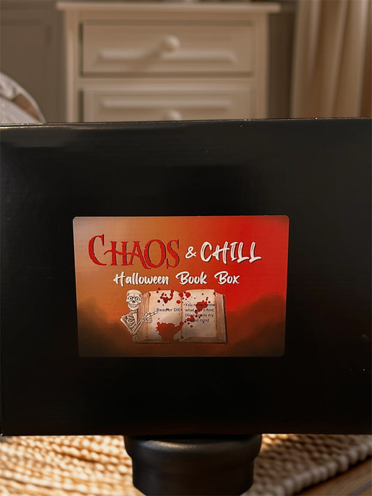 Chaos & Chill Halloween Book Box